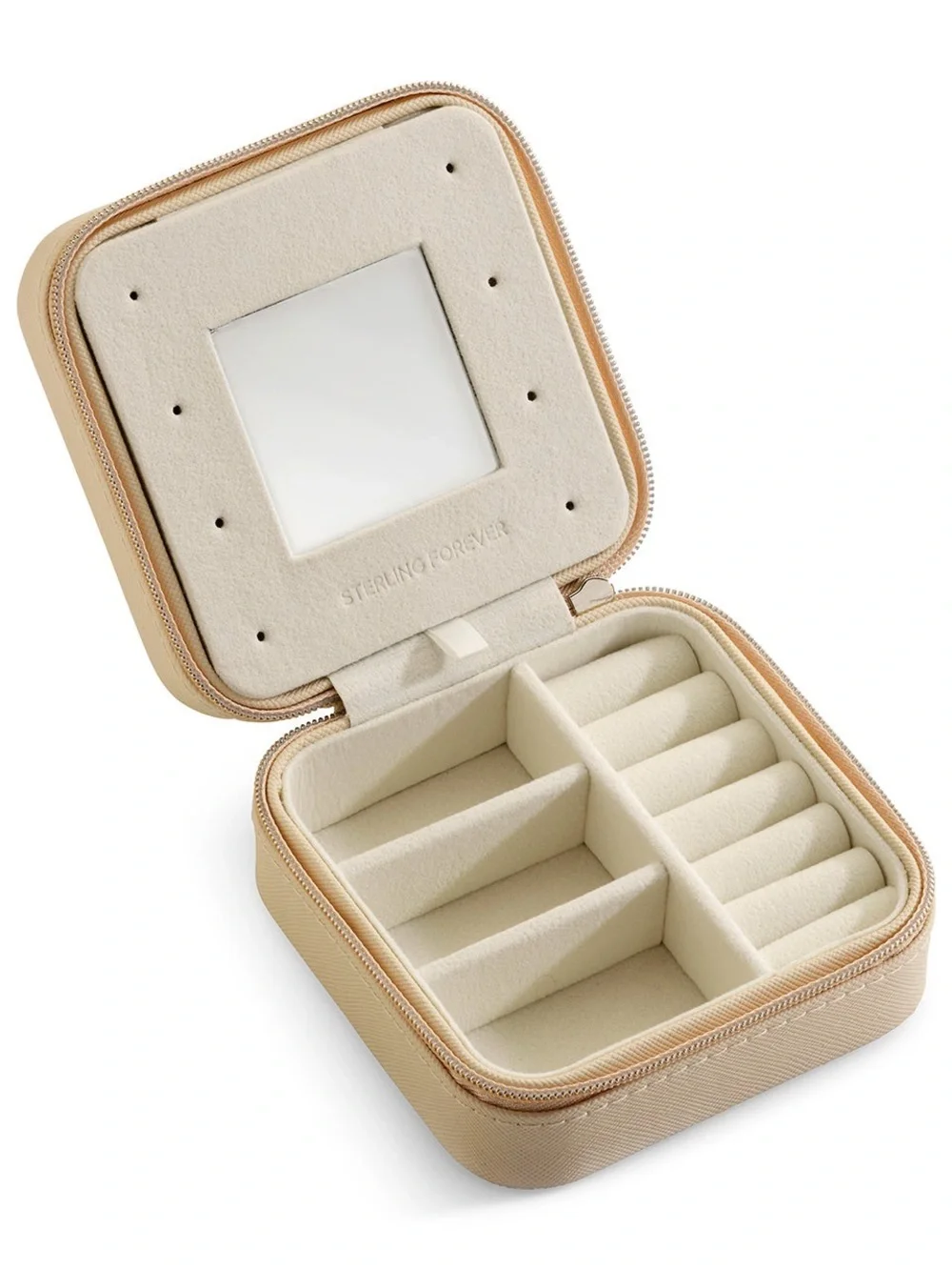 Sterling forever travel jewelry case new